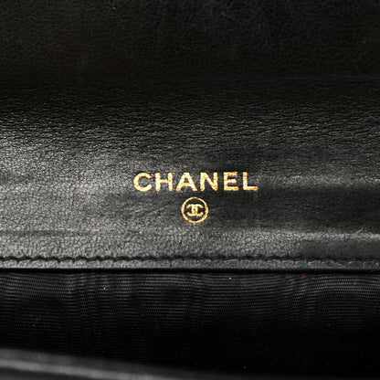 Chanel Caviar Timeless CC Yen Wallet Black 6 of 9