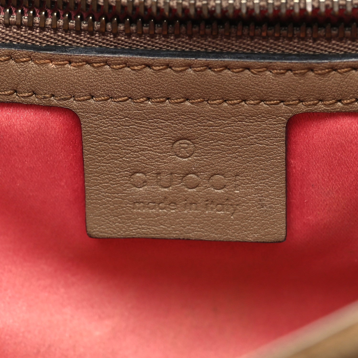 Gucci Velvet Matelasse Small GG Marmont Shoulder Bag Taupe 6 of 12