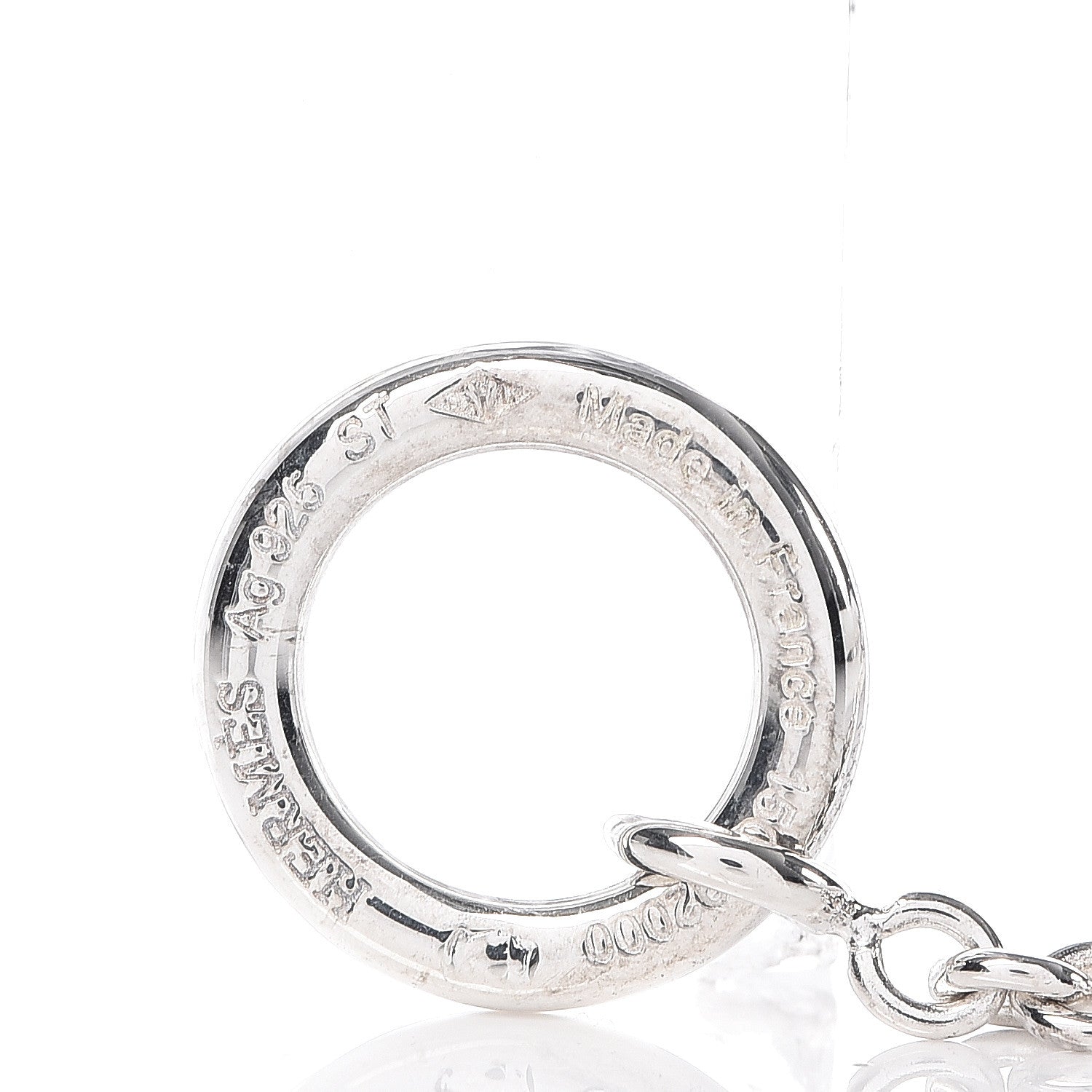 Hermes Sterling Silver Grand Chaine D'Ancre Bracelet 6 of 7