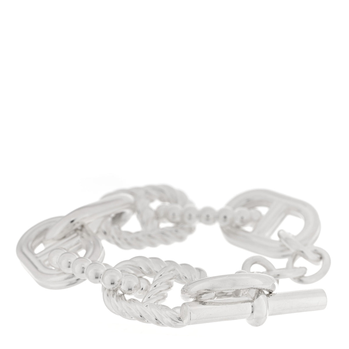 Sterling Silver GM Chaine d'Ancre Alea II Bracelet