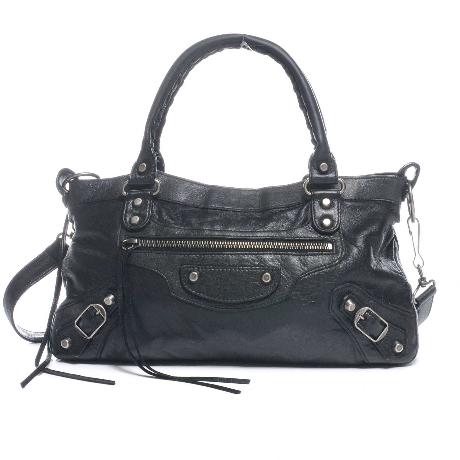 Balenciaga Chevre First Black 1 of 8