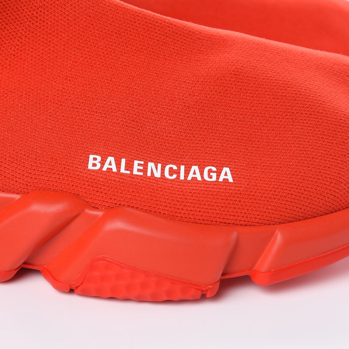Neoprene Knit Mens Speed Sneakers 41 Red