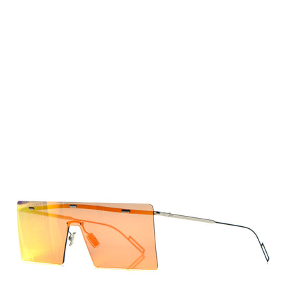 Christian Dior HOMME Mirror Mask HarDior Sunglasses Palladium Orange 1 of 7
