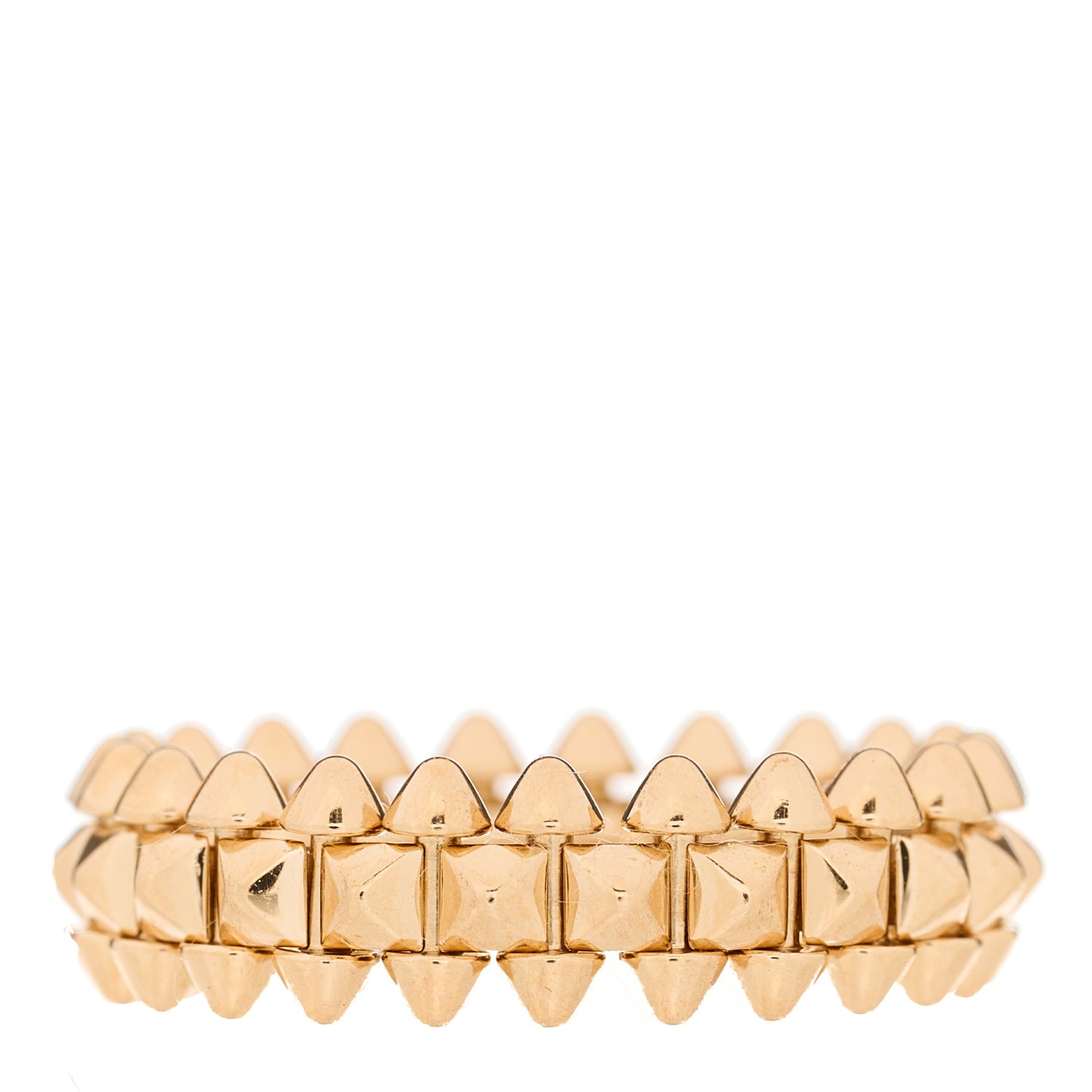 18K Pink Gold SM Clash De Cartier Ring 54 7