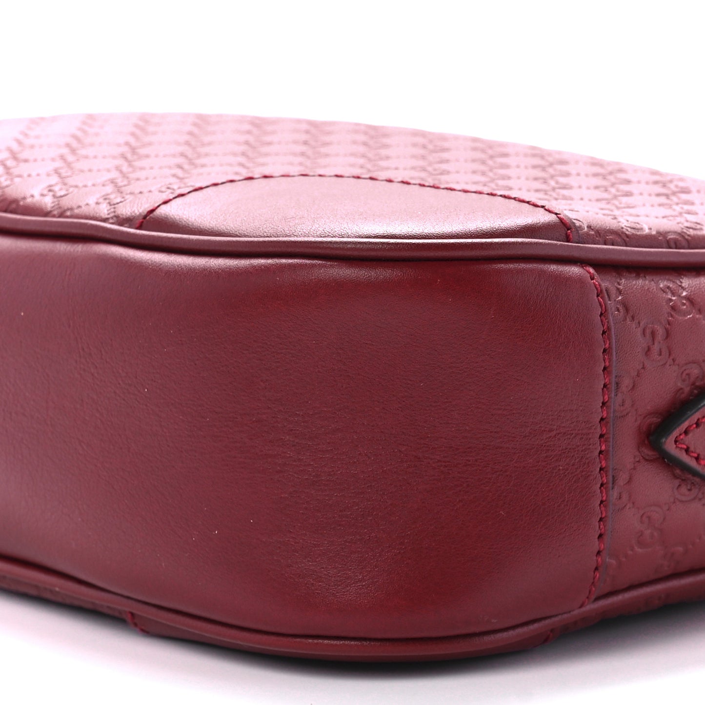 Microguccissima Mini Bree Messenger Bag Red