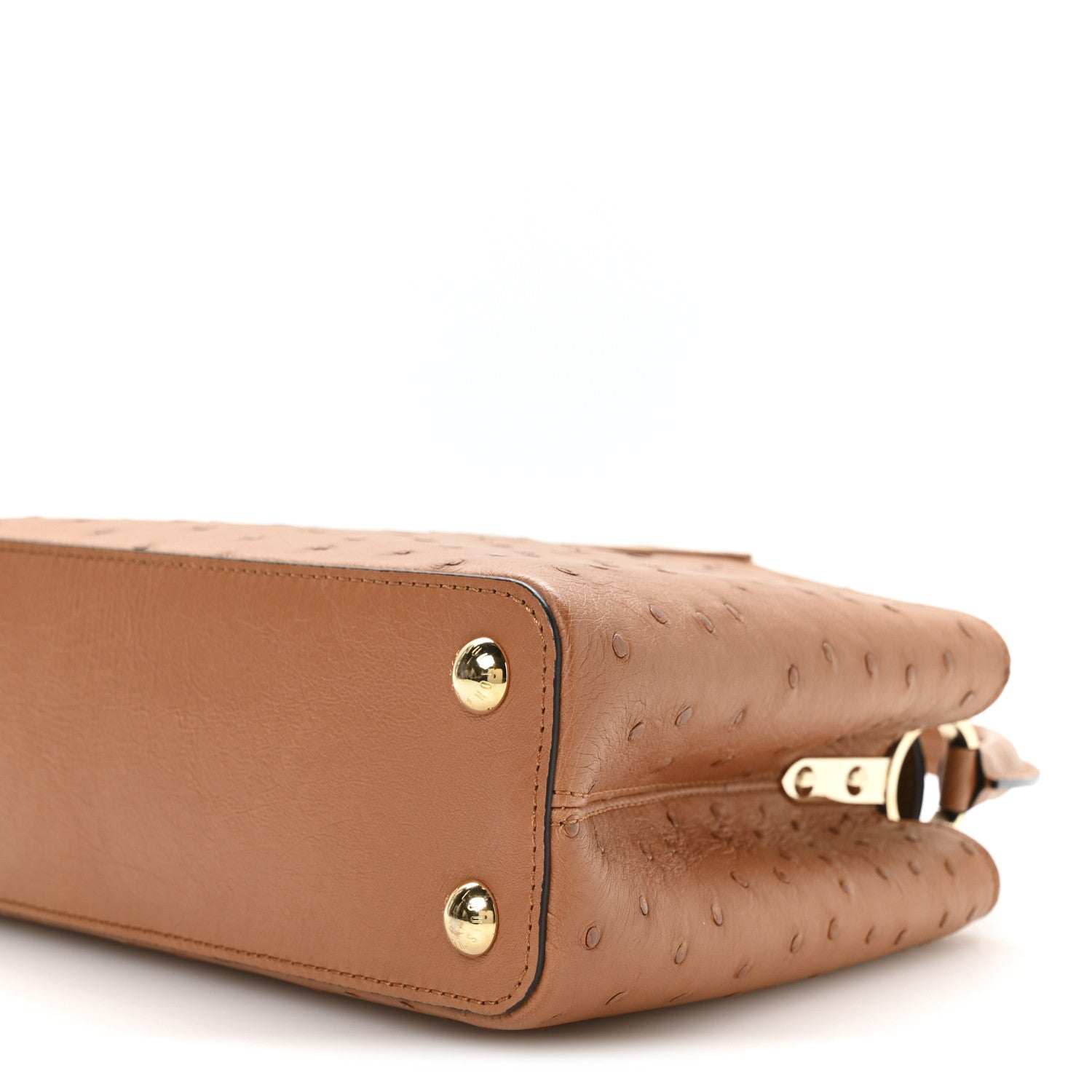 Louis Vuitton Ostrich Capucines BB Cognac 8 of 9