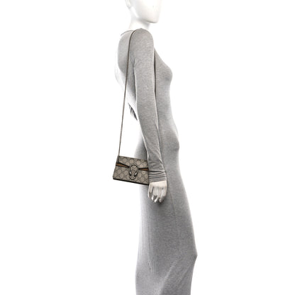 Gucci GG Supreme Monogram Super Mini Dionysus Shoulder Bag Taupe 3 of 10