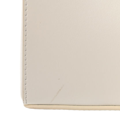 Givenchy Box Calfskin Small Cut Out Shoulder Bag Ivory 10 of 11