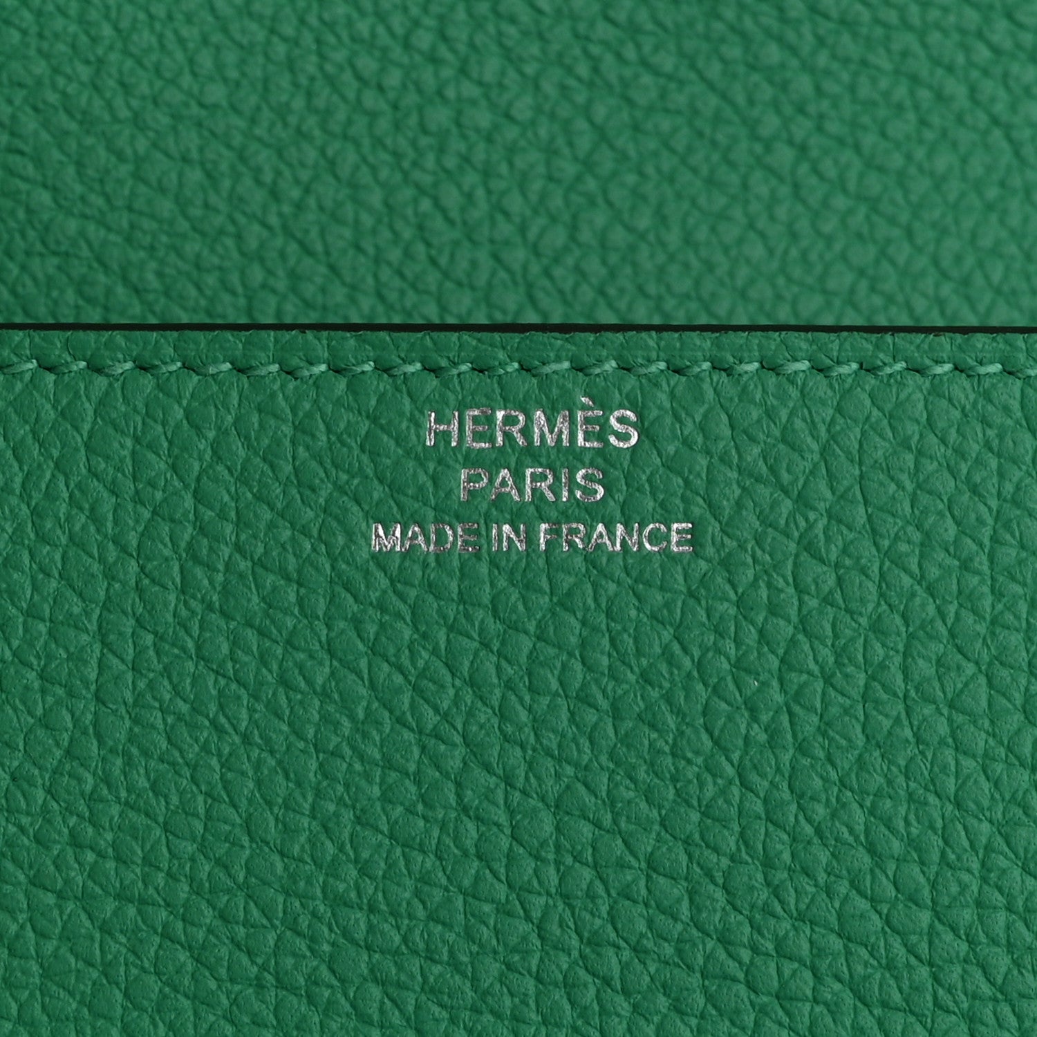 Hermes Evercolor Bi-Color Roulis Slim Wallet Menthe Vert Bosphore 6 of 8