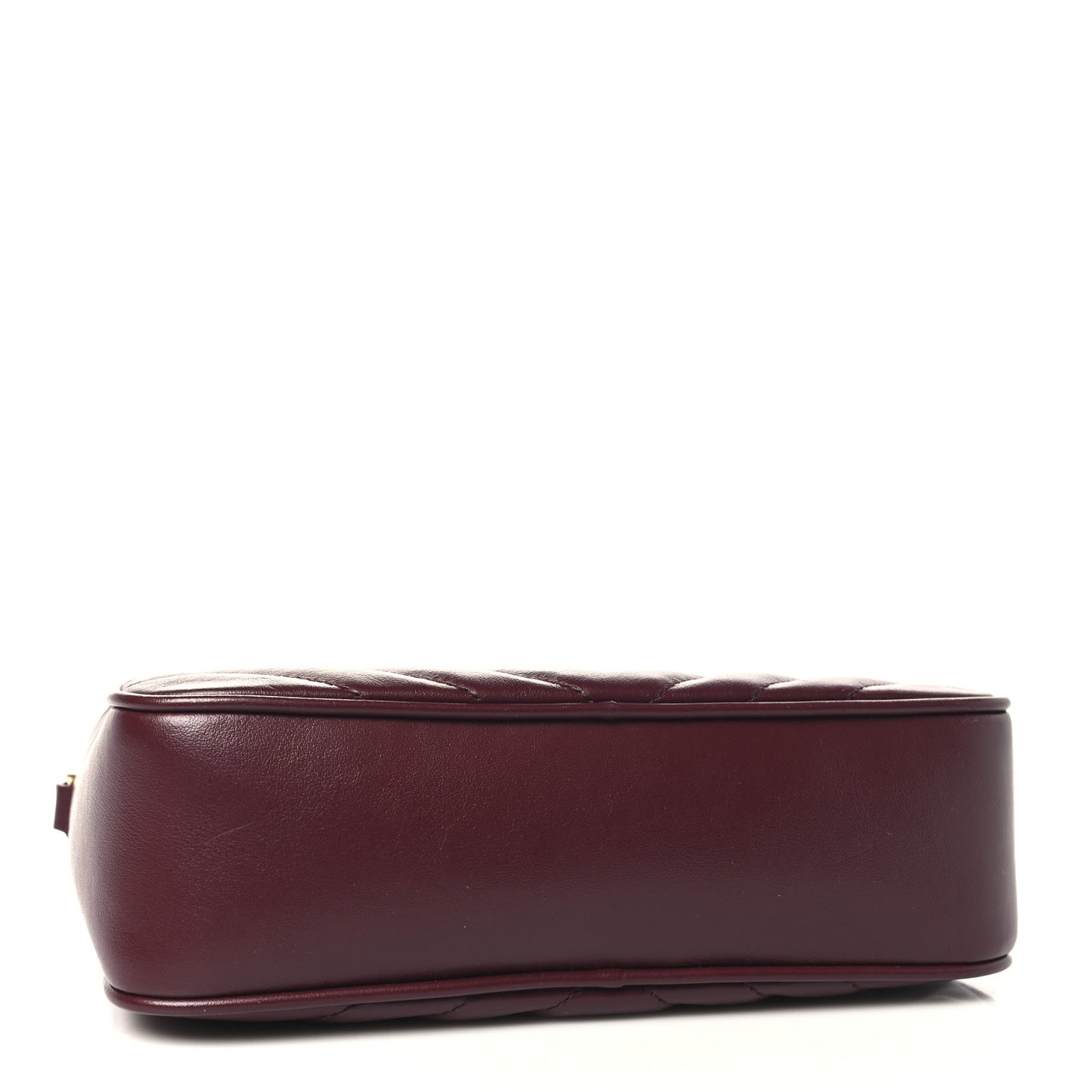 Calfskin Matelasse Monogram Lou Camera Bag Dark Legion Red