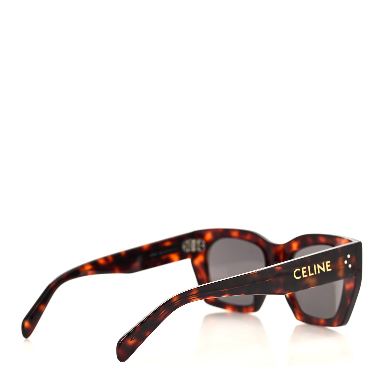 Celine Acetate Polarized Sunglasses CL40342I Tortoise 4 of 7
