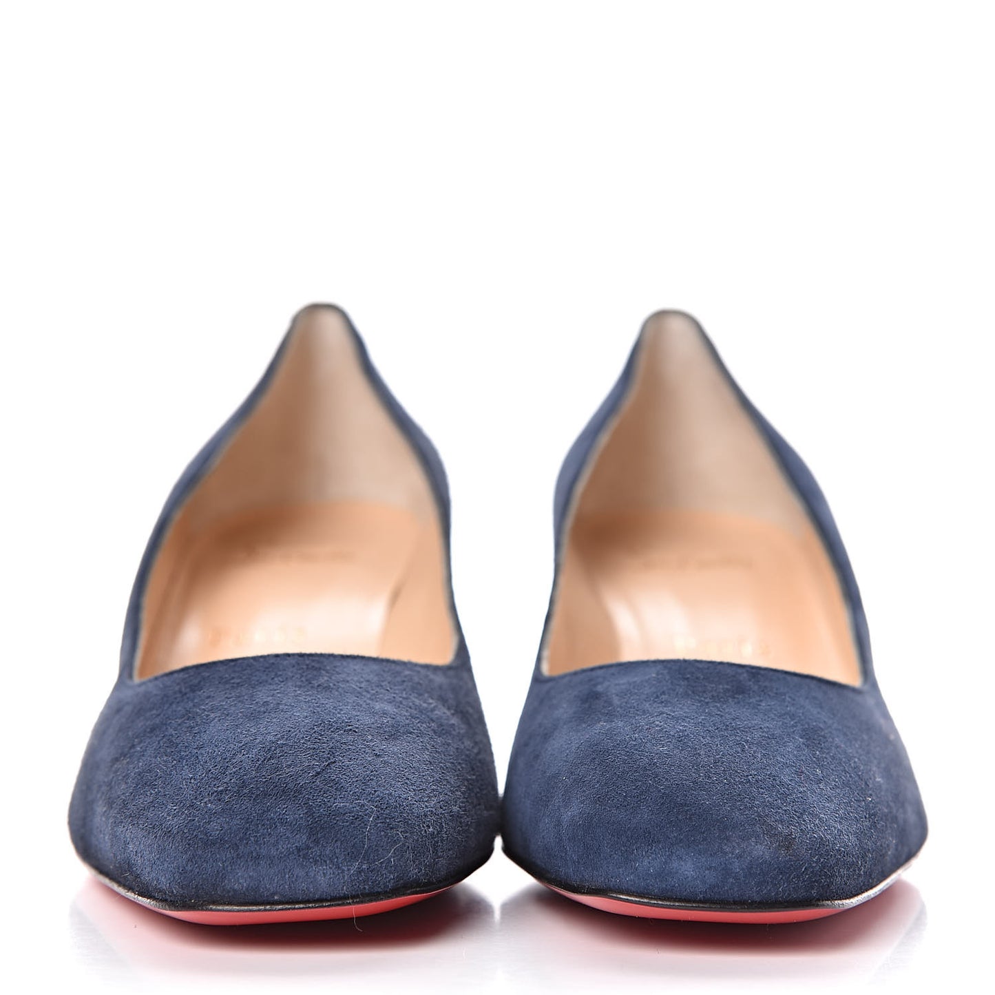 Veau Velours Donna Stud 55 Pumps 36.5 Bavarois
