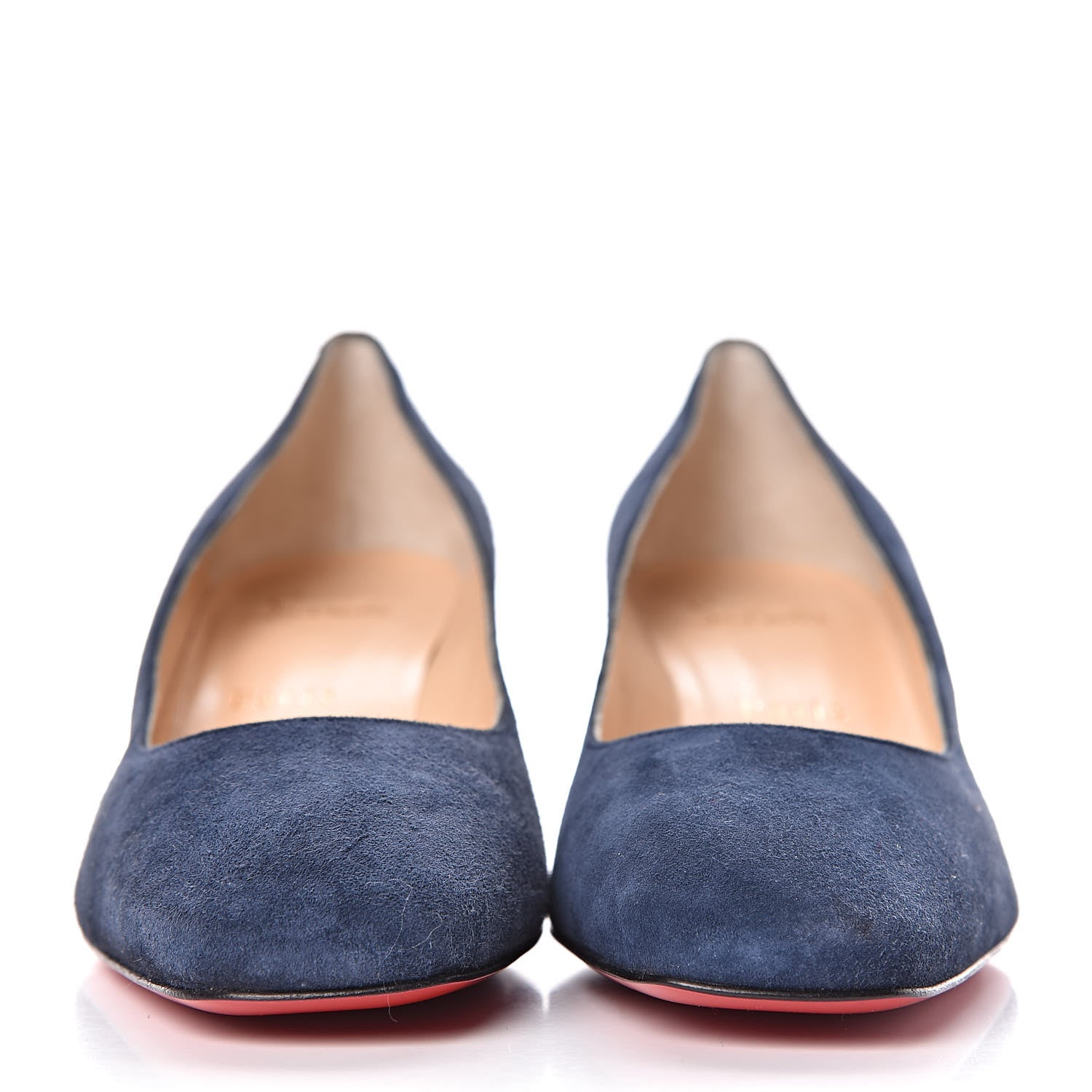 Christian Louboutin Veau Velours Donna Stud 55 Pumps 36.5 Bavarois 2 of 10