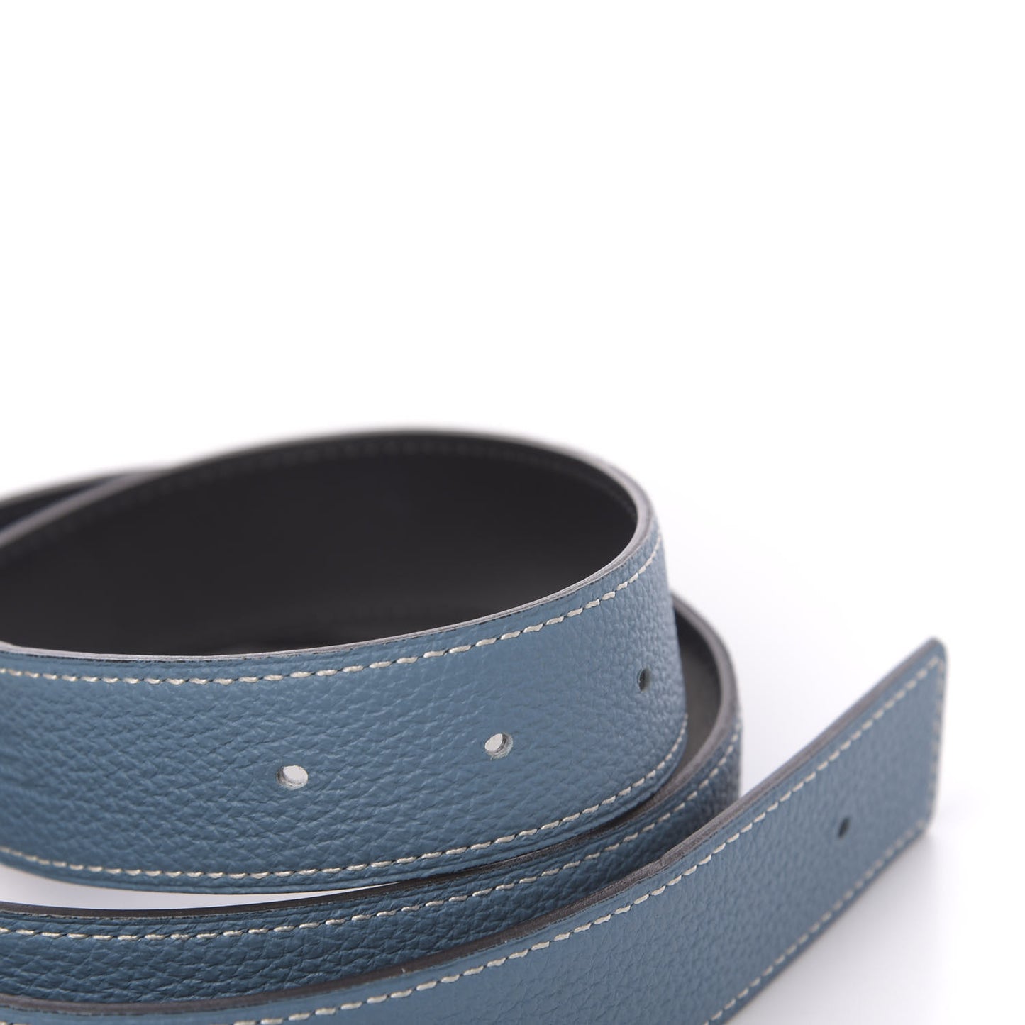 Box Togo 32mm Belt Strap 85 Black Blue Jean