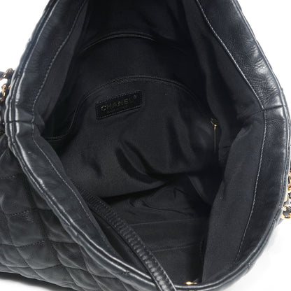 Chanel Calfskin Large Chain Me Hobo Black 5 of 7