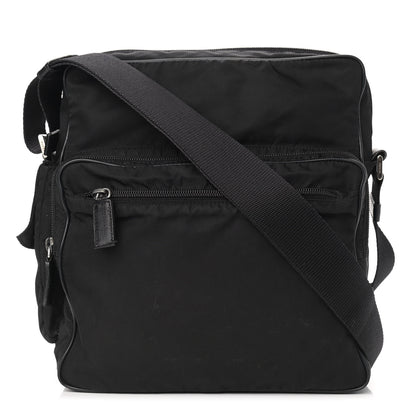 Prada Nylon Messenger Bag Black 1 of 10
