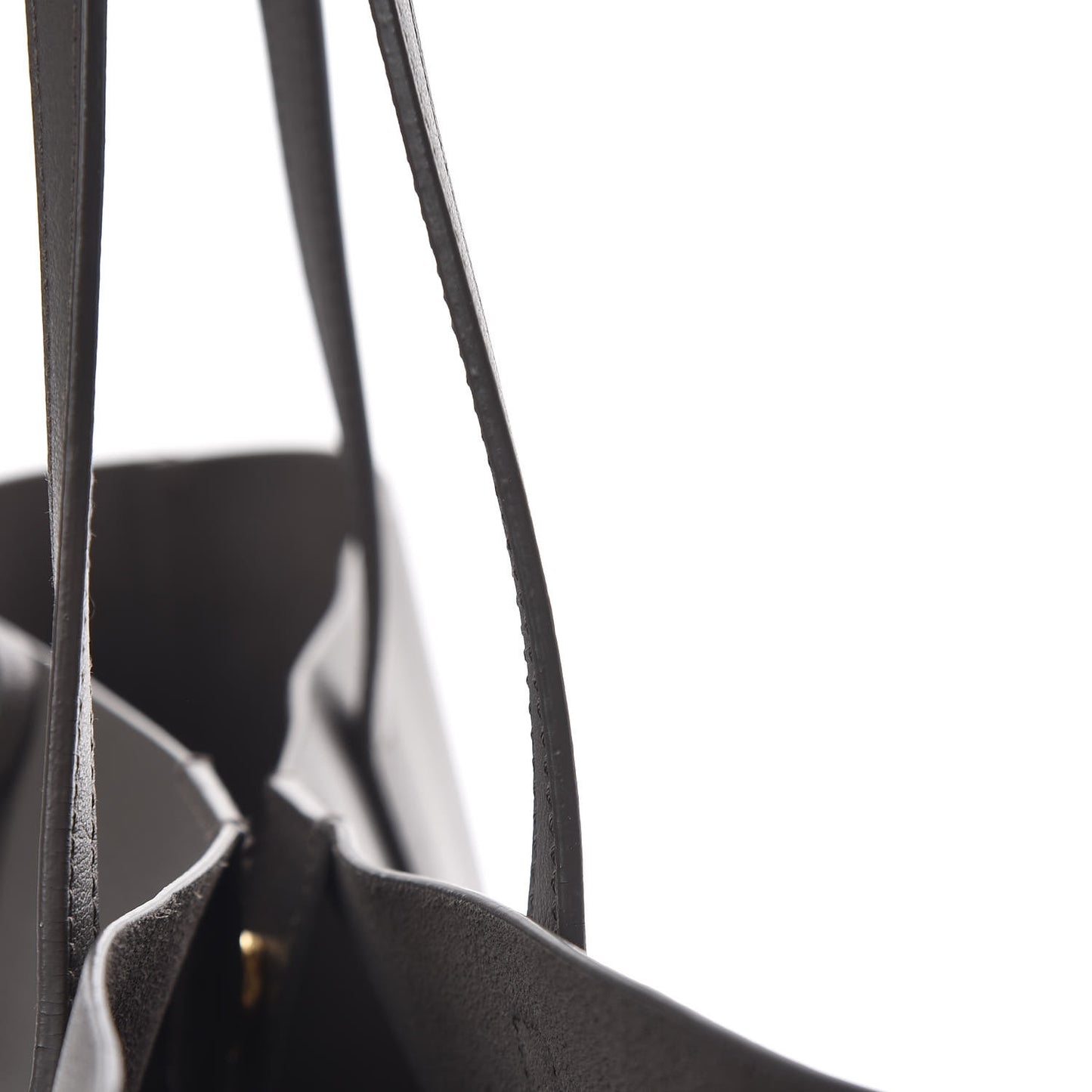 Calfskin Large Shopping Tote Earth