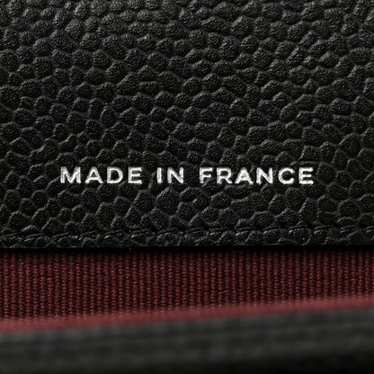 Chanel Caviar Quilted Flap Card Holder Wallet Black 7 of 10