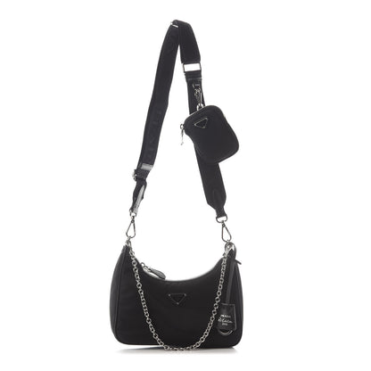Prada Nylon Re-Edition 2005 Shoulder Bag Black 1 of 8