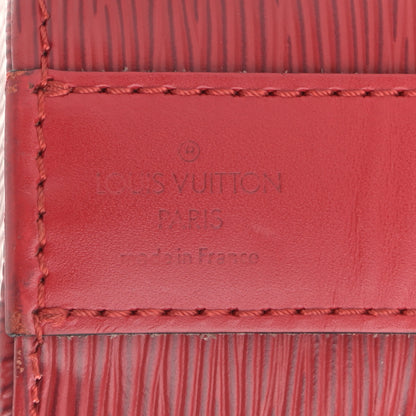 Louis Vuitton Epi Sac D'Epaule GM Castillan Red 7 of 11