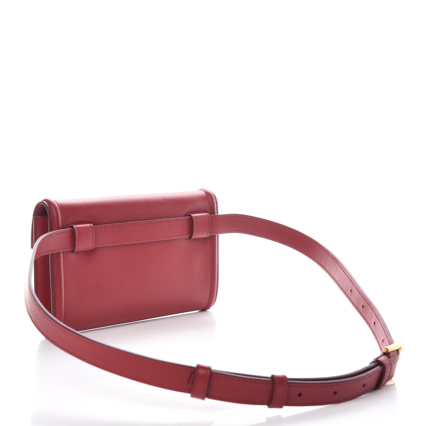 Agnello Vitello Devotion Belt Bag Red