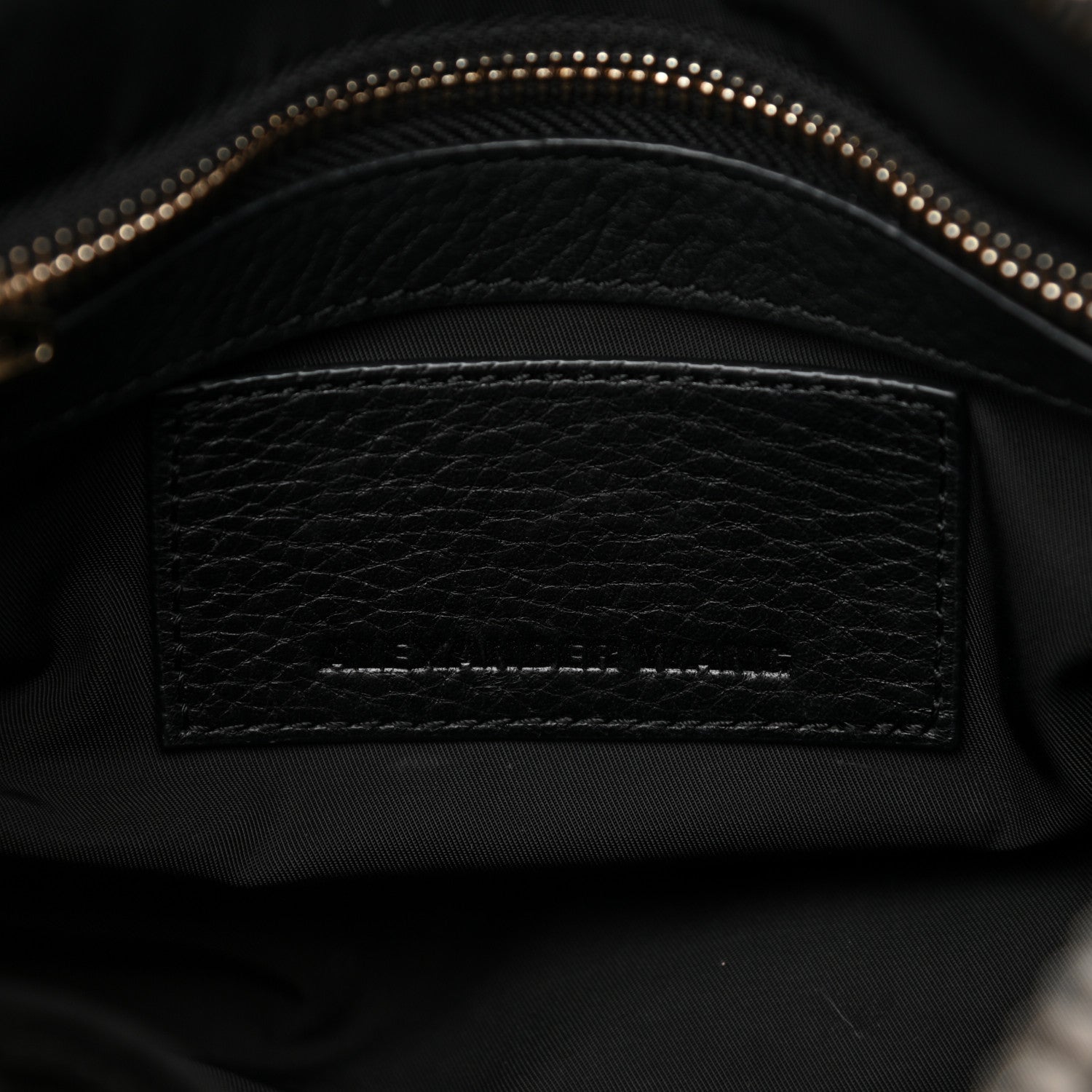 Alexander Wang Pebbled Lambskin Rocco Black Pale Gold Hardware 5 of 10