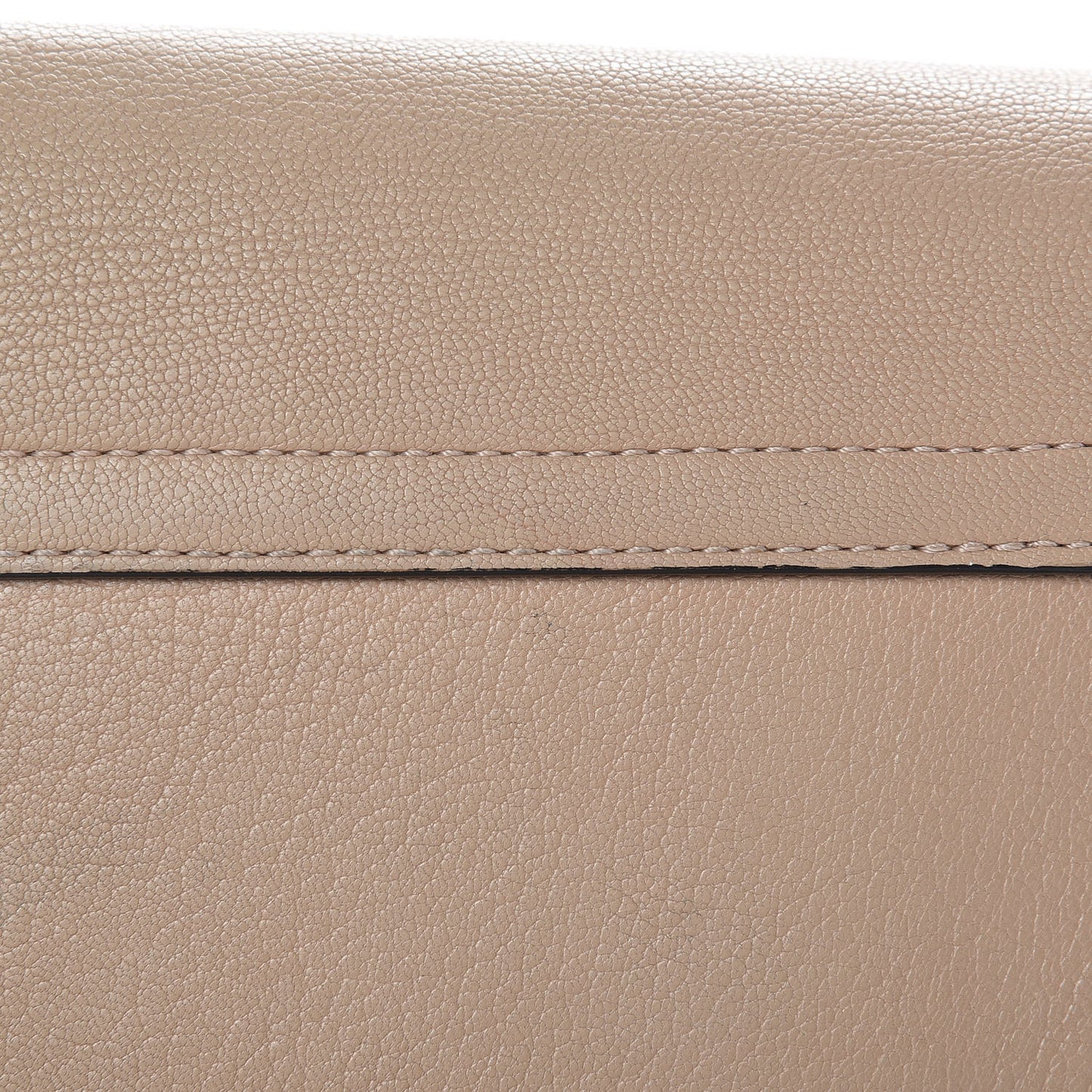Goatskin Small Faye Shoulder Bag Tan