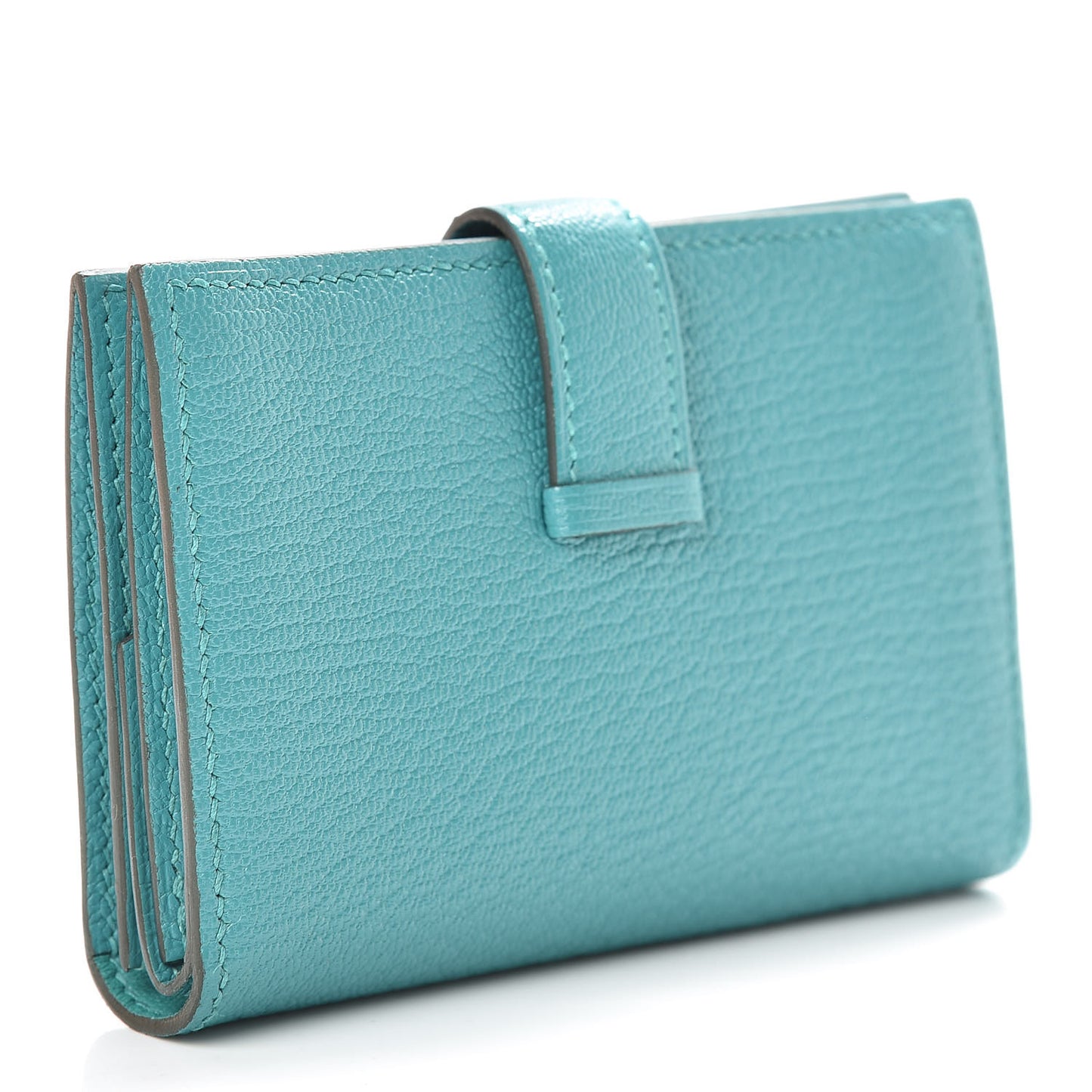 Chevre Mysore Mini Bearn Wallet Vert Verone