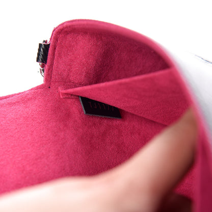 Louis Vuitton Epi Pochette Felicie Black Hot Pink 7 of 9