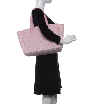 Chanel Nylon Medium Travel Tote Pink 2 of 10