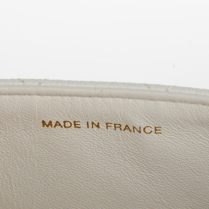 Chanel Caviar Quilted Mini Square Flap White 9 of 10