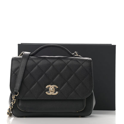Chanel Caviar Quilted Medium Business Affinity Flap Black 11 of 11