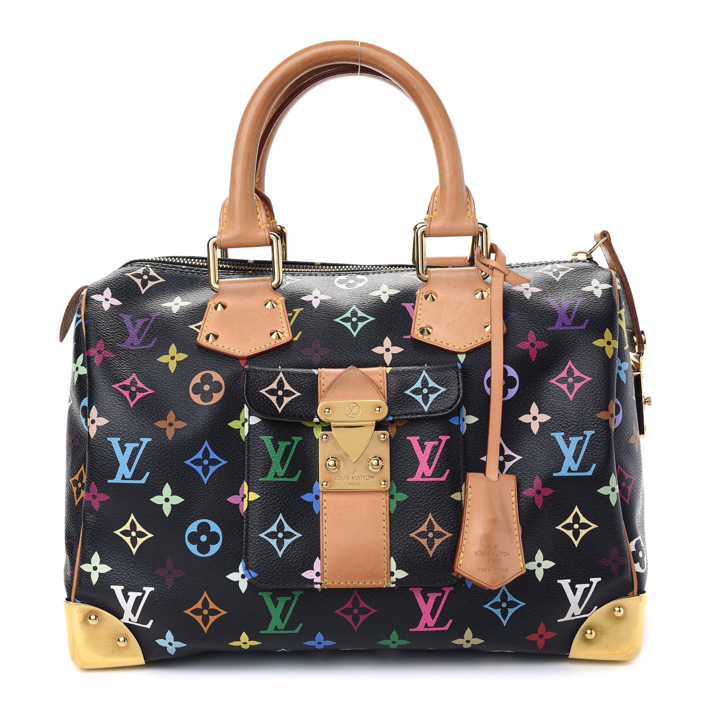 Monogram Multicolor Speedy 30 Black