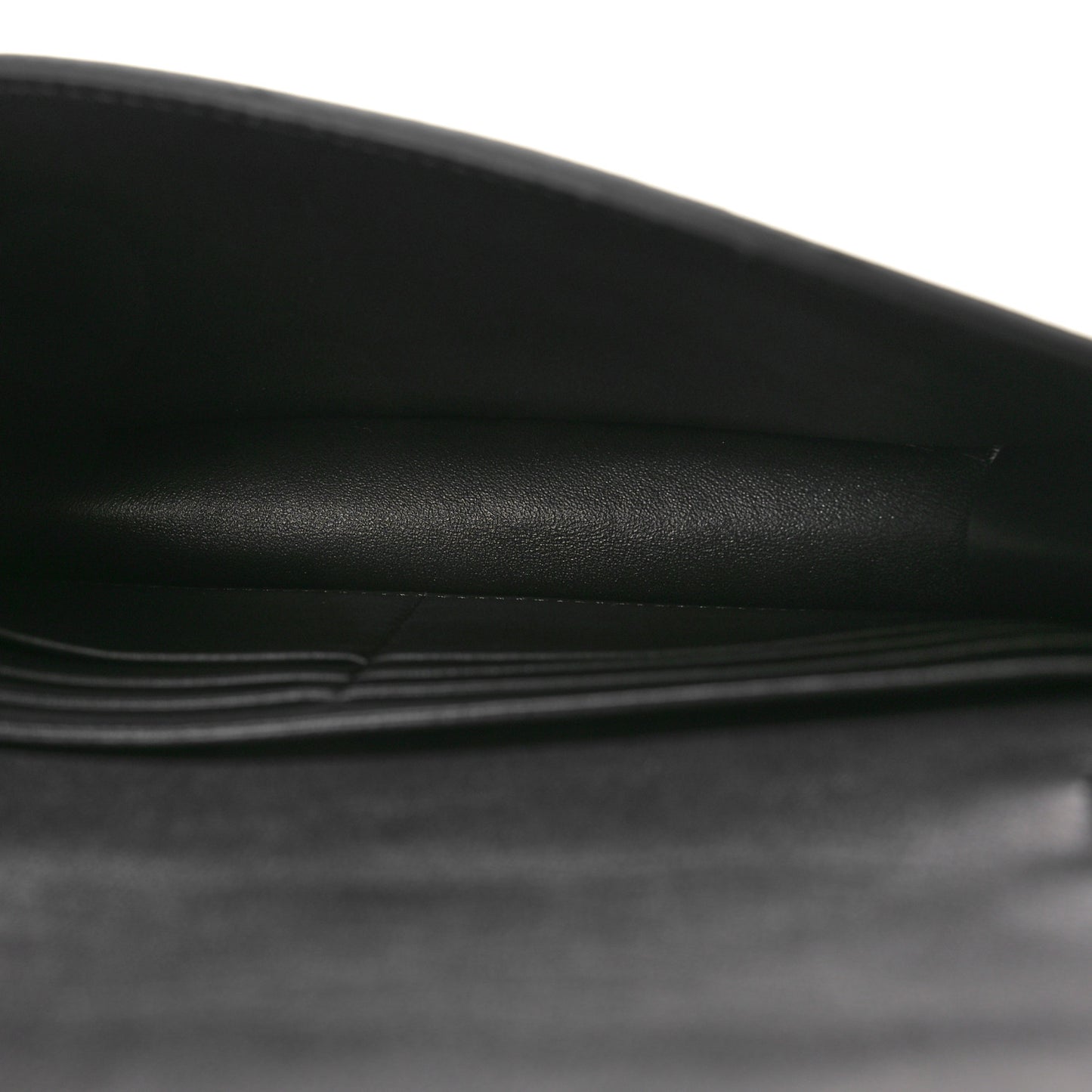 Nappa Matisse FF Embossed Wallet On Chain Black