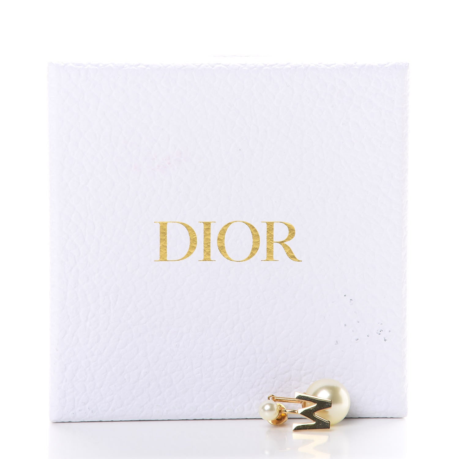 Christian Dior Pearl My ABCDior W Tribale Earring Gold 5 of 5