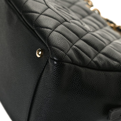 Chanel Caviar Quilted Petit Timeless Tote PTT Black 11 of 14