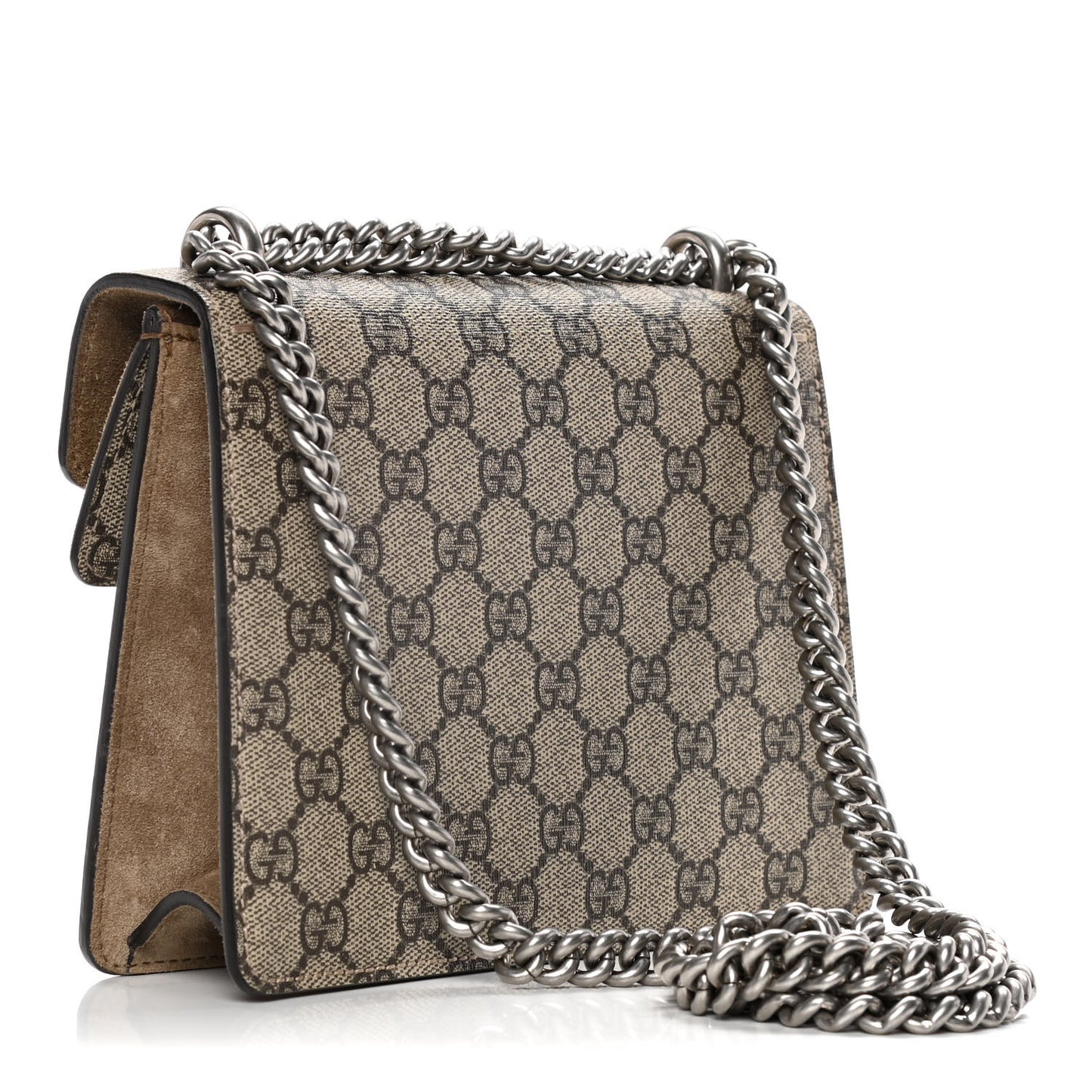 GG Supreme Monogram Mini Dionysus Shoulder Bag Taupe
