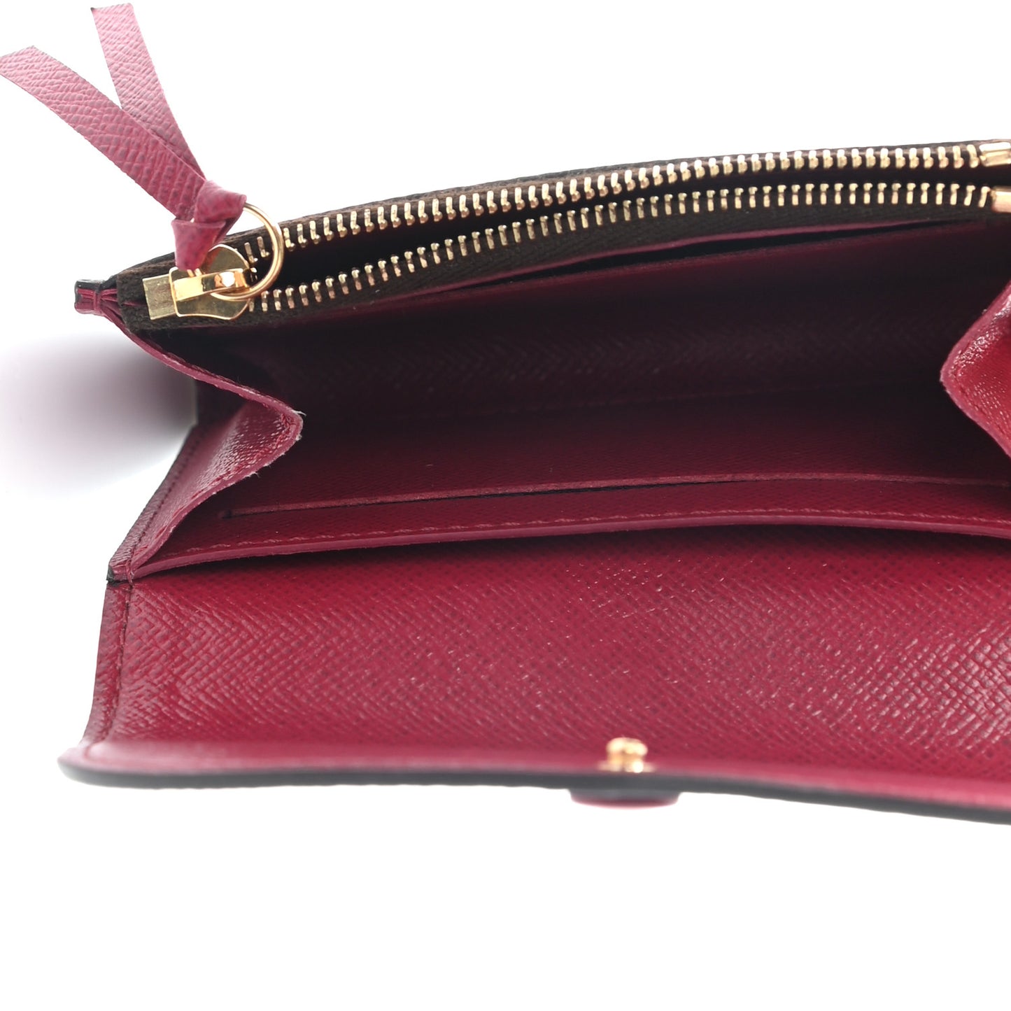 Monogram Rosalie Coin Purse Fuchsia