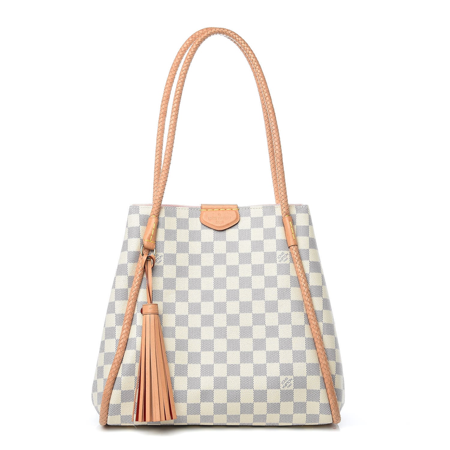 Louis Vuitton Damier Azur Propriano Rose Ballerine 1 of 17