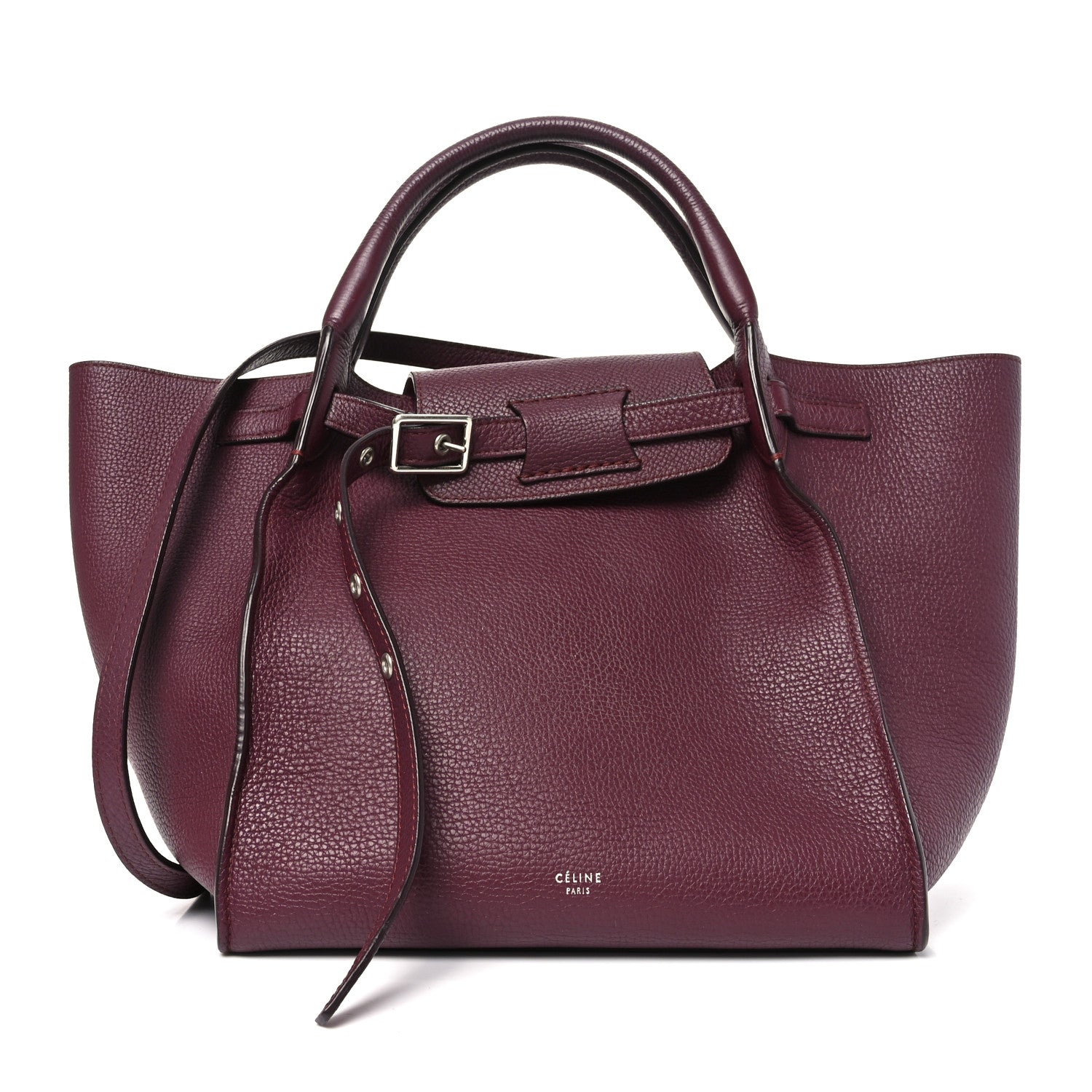 Celine Supple Grained Calfskin Small Big Bag Wine 1 of 9