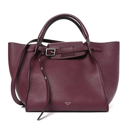 Celine Supple Grained Calfskin Small Big Bag Wine 1 of 9
