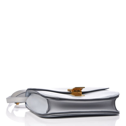 Celine Box Calfskin Medium Classic Box Flap Bag Sky 5 of 8