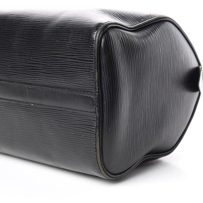 Louis Vuitton Epi Speedy 25 Black 12 of 25