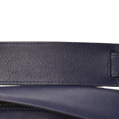Loewe Calfskin Small Puzzle Bag Navy 8 of 19