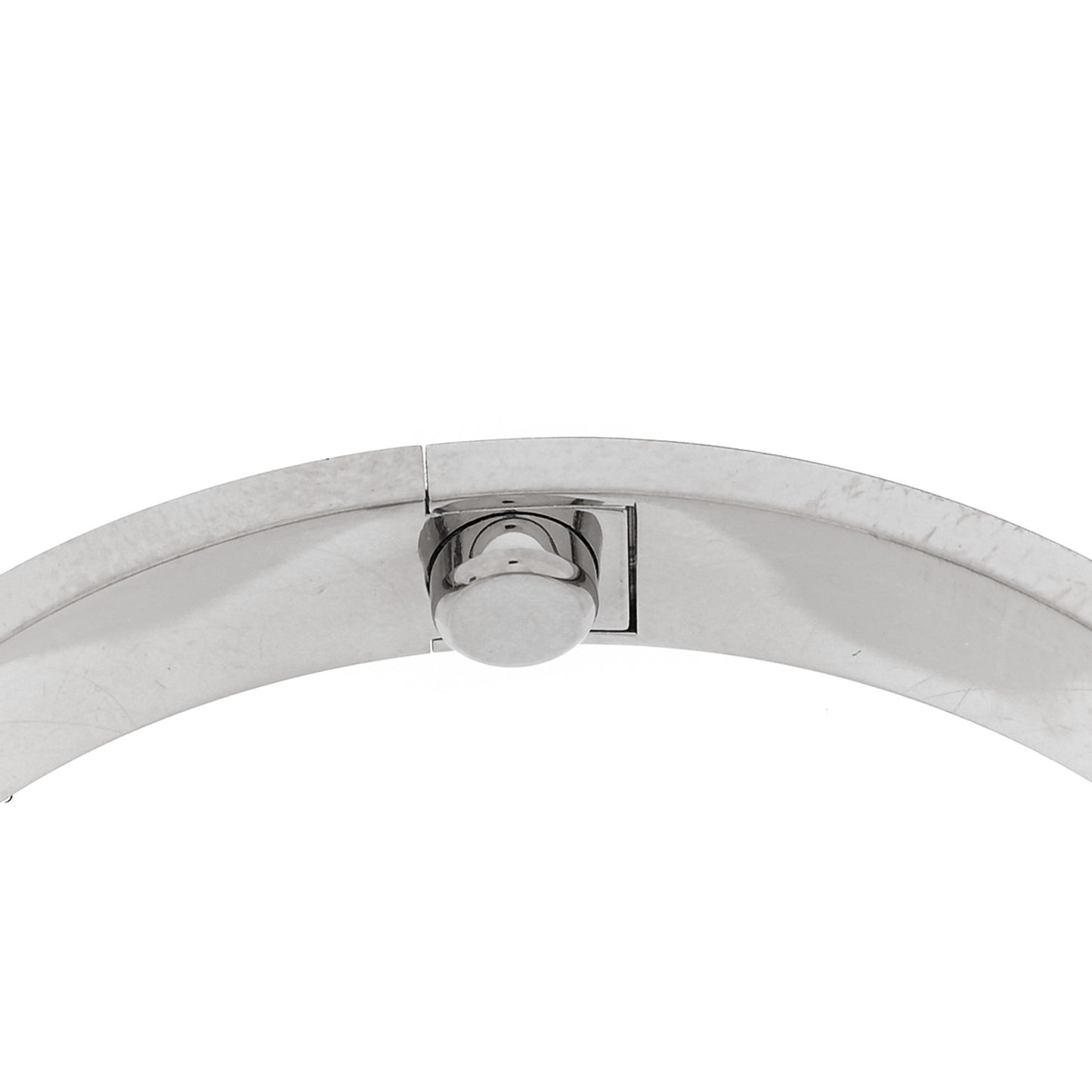 18K White Gold LOVE Bracelet 17