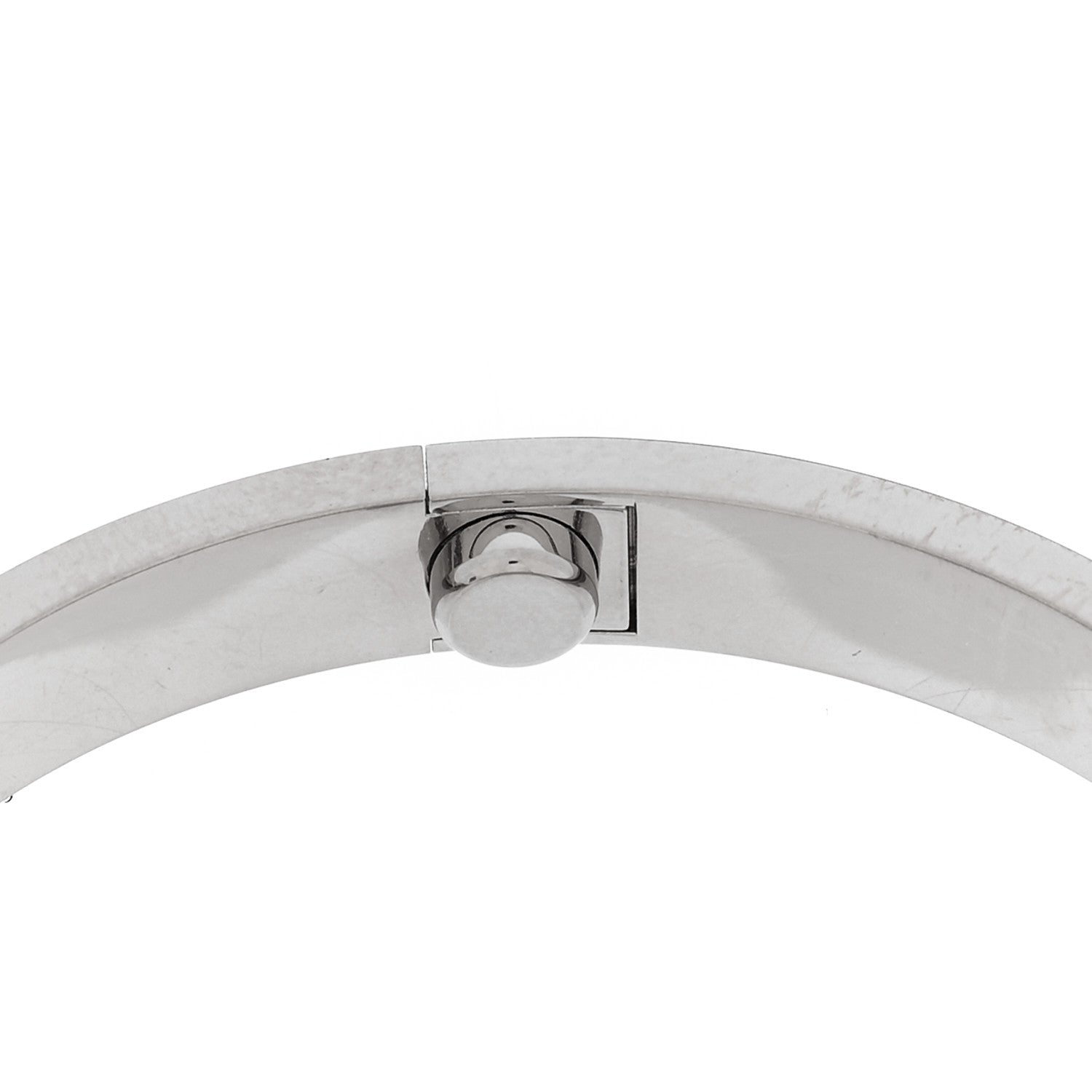 Cartier 18K White Gold LOVE Bracelet 17 8 of 9