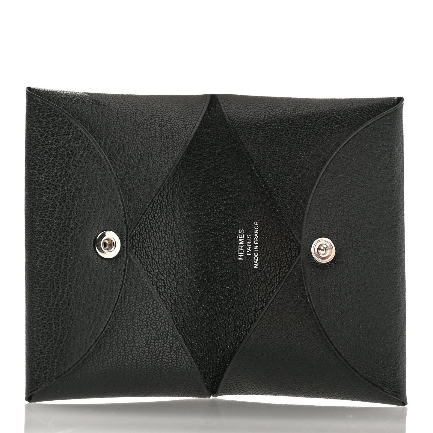 Chevre Mysore Calvi Card Case Black