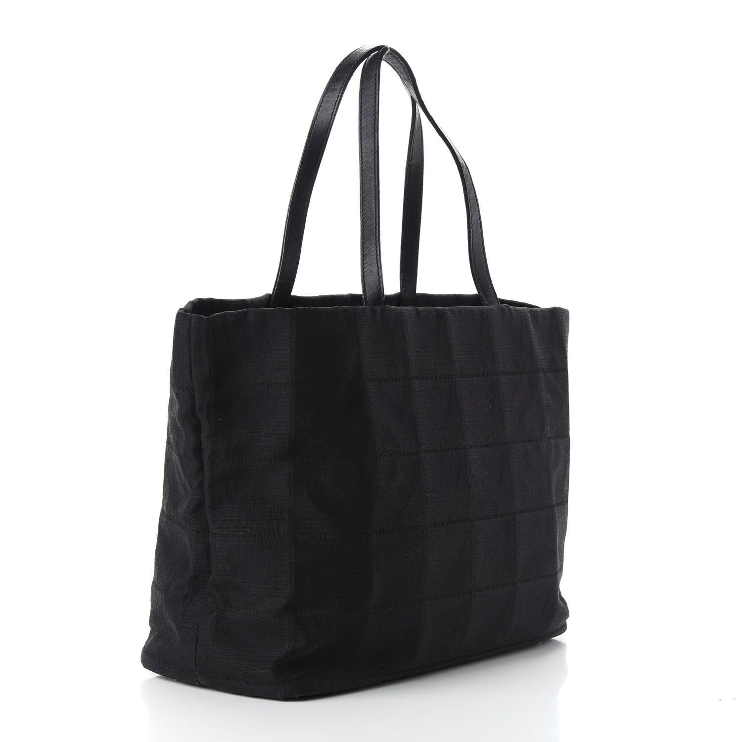 Chanel Nylon Medium Travel Tote Black 3 of 11