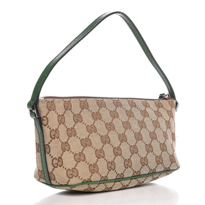 Gucci Monogram Boat Pochette Green 3 of 7