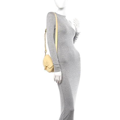 Christian Dior Box Calfskin Small Bobby Flap Pale Yellow 2 of 9